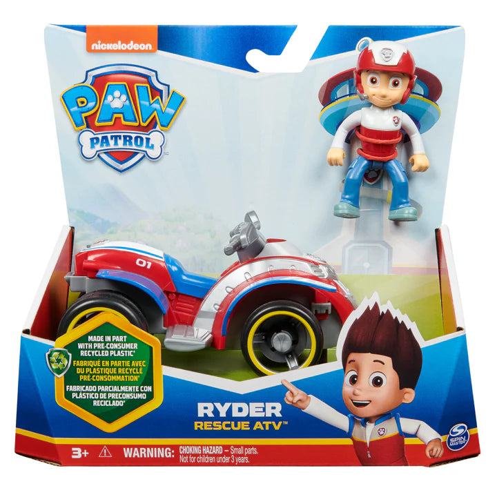 Paw Patrol Basic Vehicle Assorted Character - Random Selection