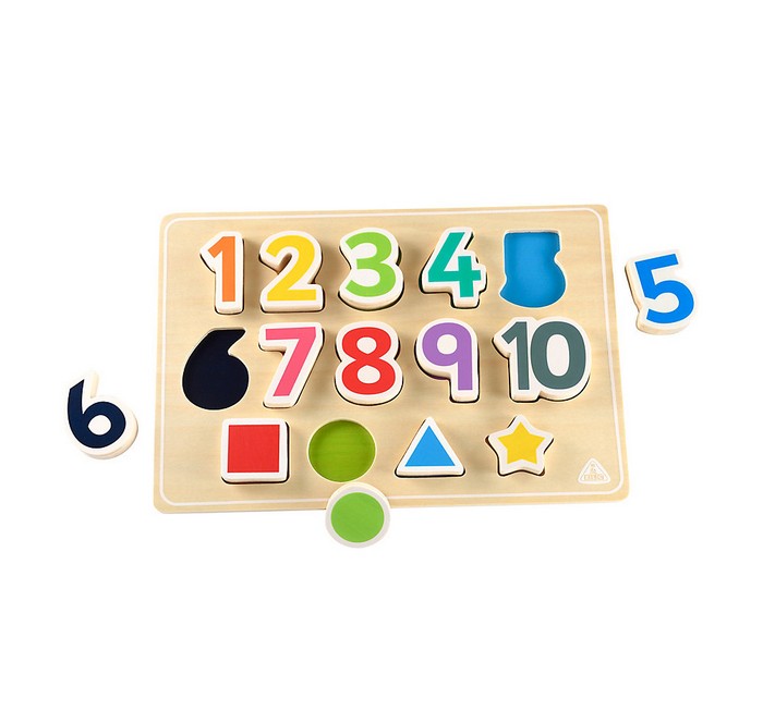 ELC Shape & Number Puzzle