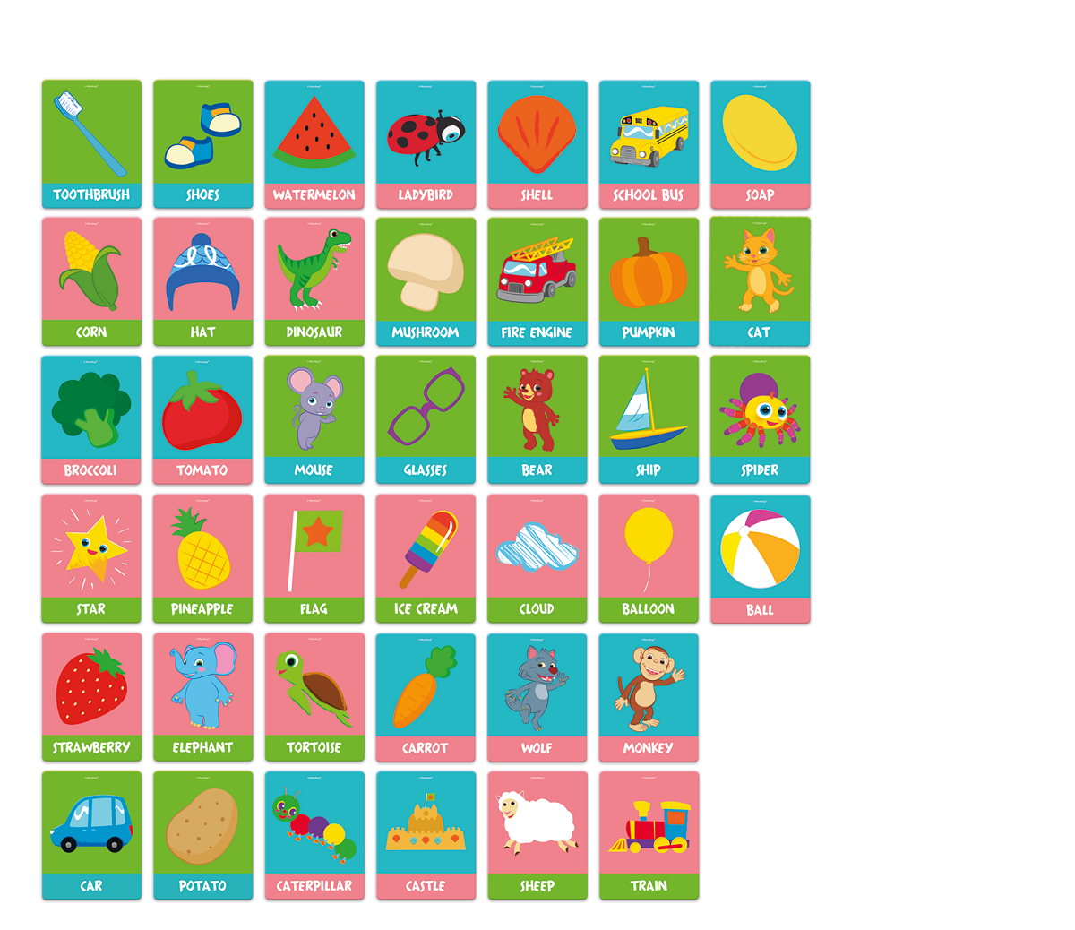 Cocomelon Flashcards First English