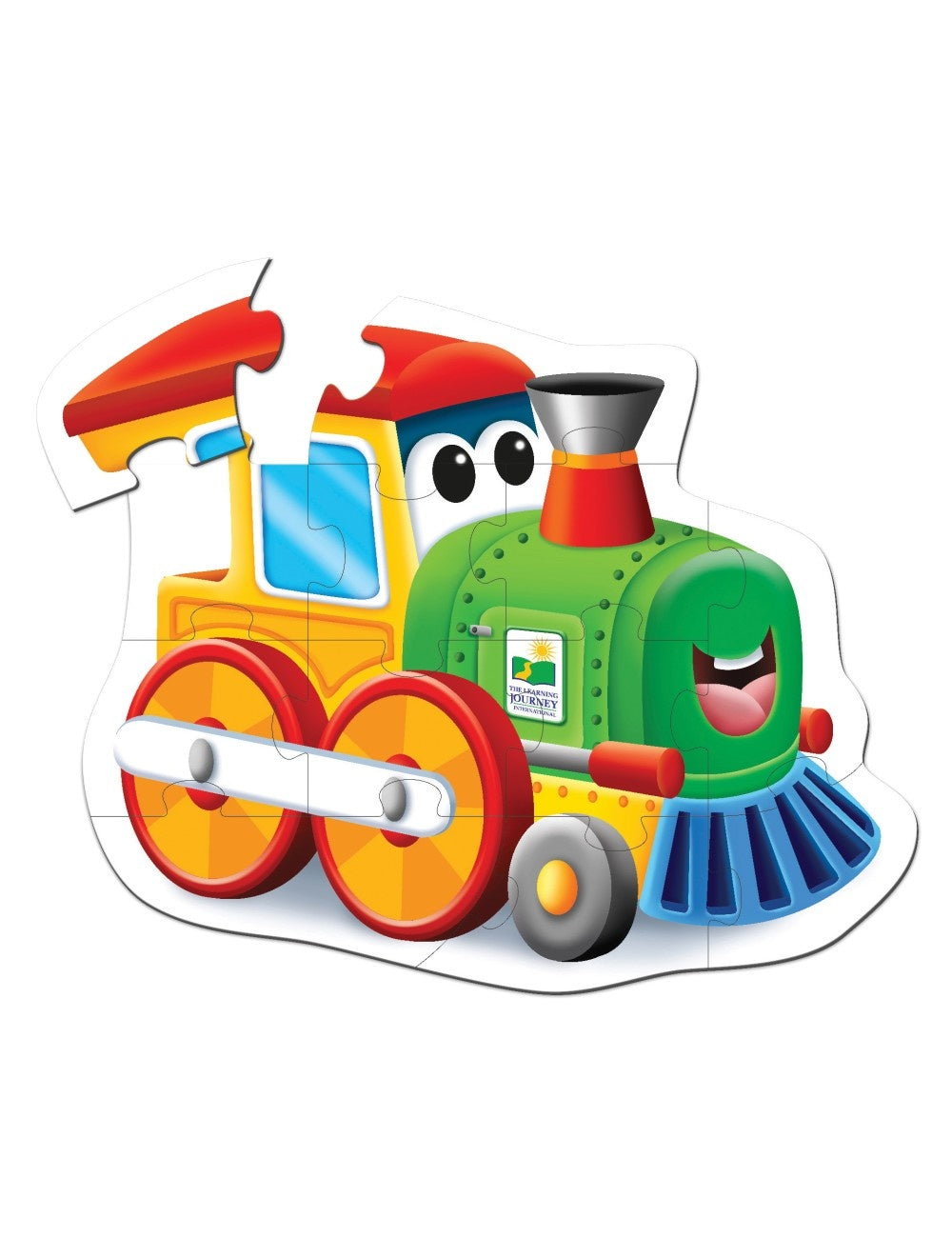 The Learning Journey My First Big Vehicle Floor Puzzle Train