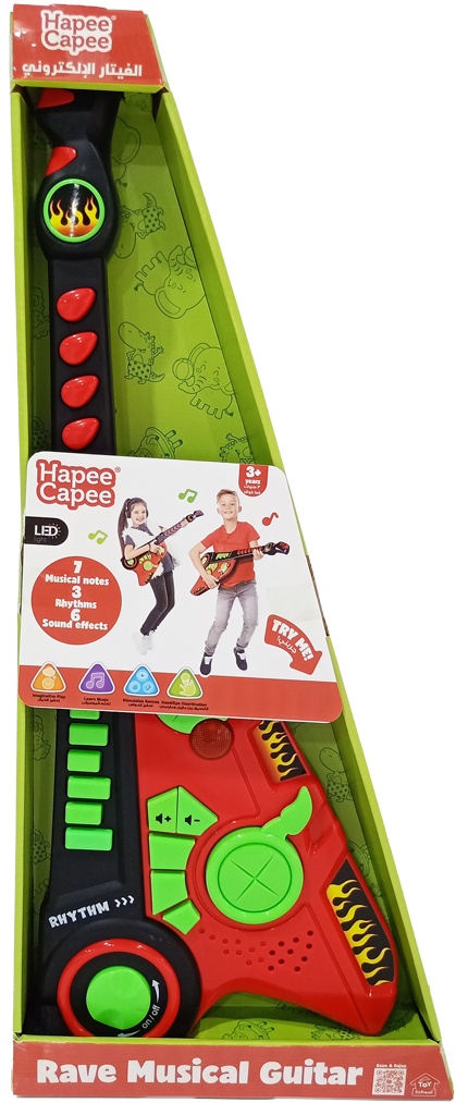 Hapee Capee Rave Musical Guitar