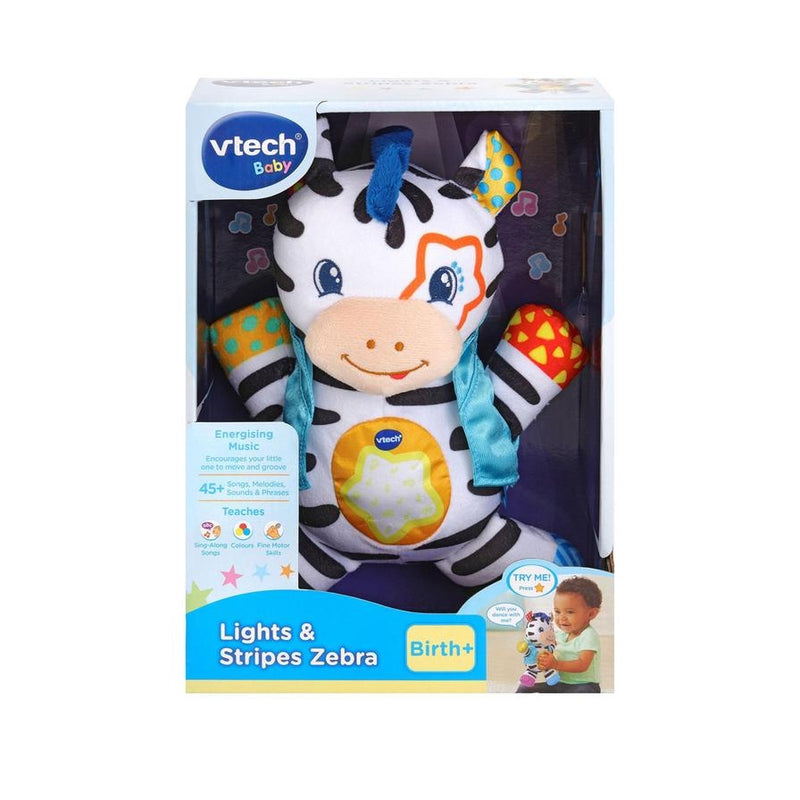 VTech Lights & Stripes Zebra