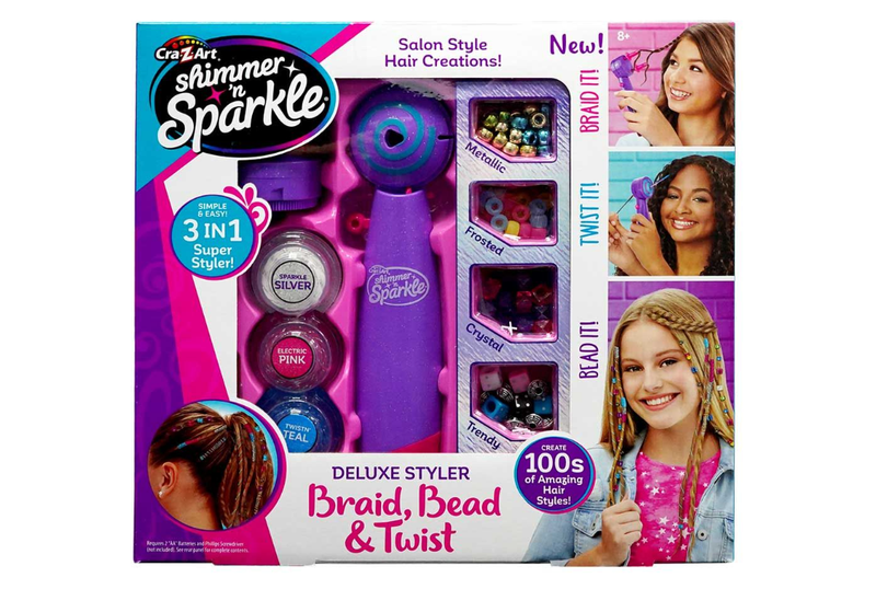 Shimmer N Sparkle Deluxe Styler Bead And Twist