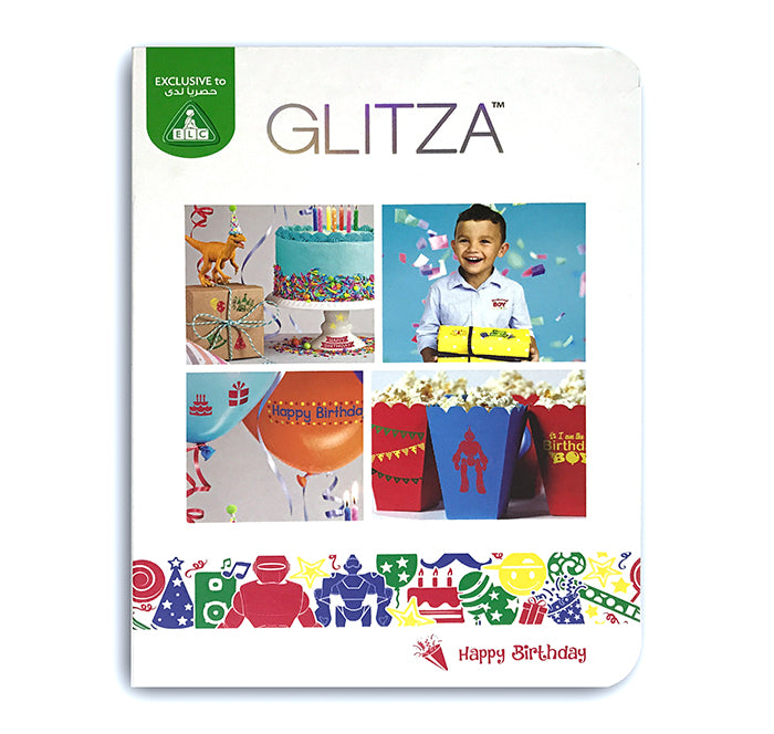 Glitza Happy Birthday Boy