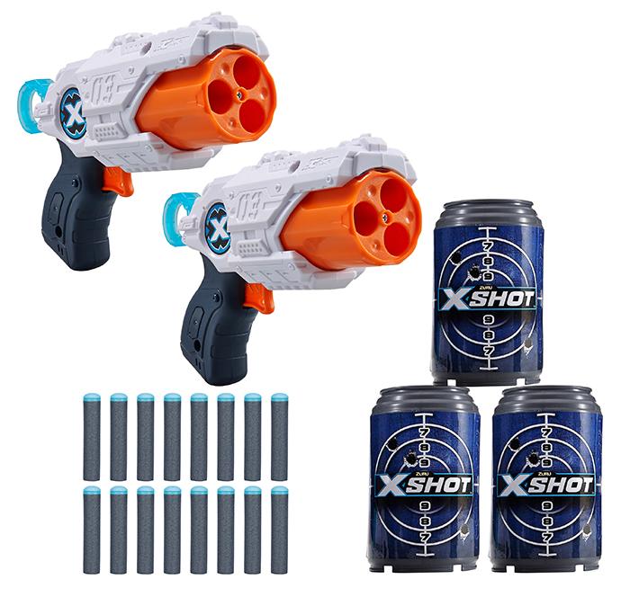 X-shot- Mk 3 Double Pack (2 Shooters,