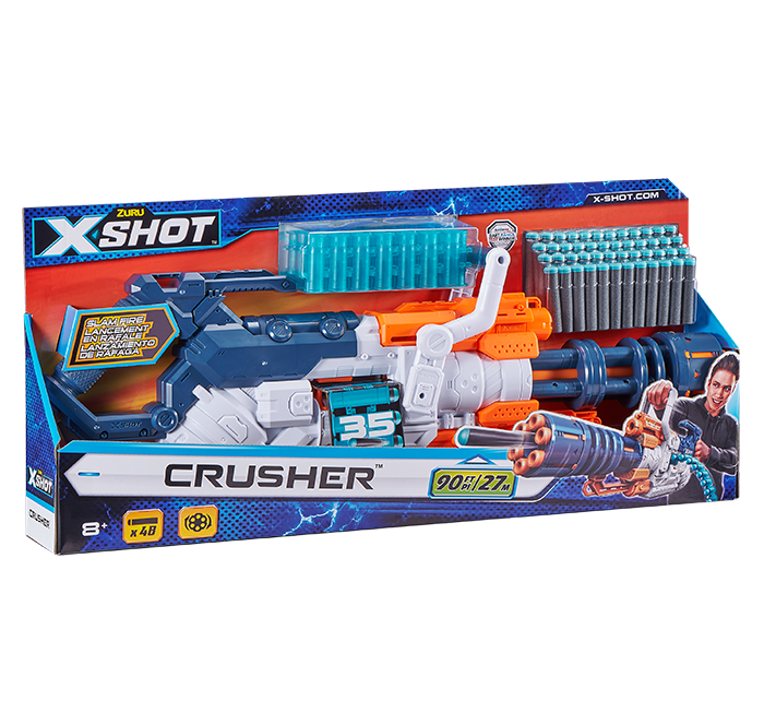 X-shot Excel -crusher (35-dart Belt,48 D