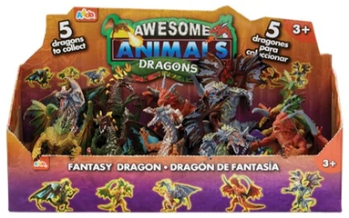 ELC Awesome Animals Medium Figurine Dragons